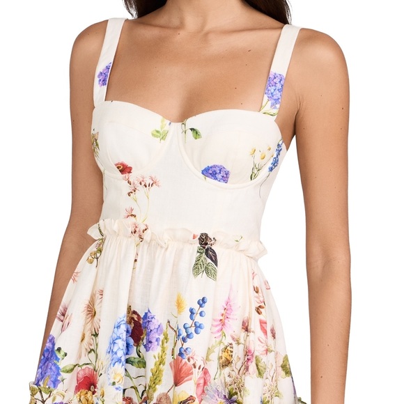 Cara Cara Audrey Dress with Bloom Border Edge - Picture 6 of 6